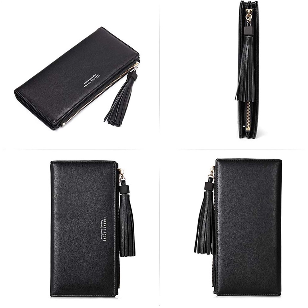 Black Forever Young Wallet
